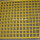 Màu vàng PVC tráng hàn lưới thép tấm